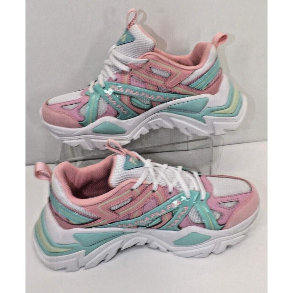 Fila Women's Electrove 2 Womens Shoes 5RM01535-956 Size 9 Pink White Purple-NEW! - Picture 4 of 12